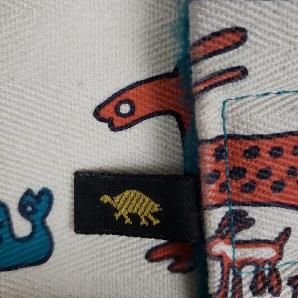 Turtle Fur Fleece Headband Southwestern Animal Print Teal Made in USA Adjustable - Picture 3 of 9